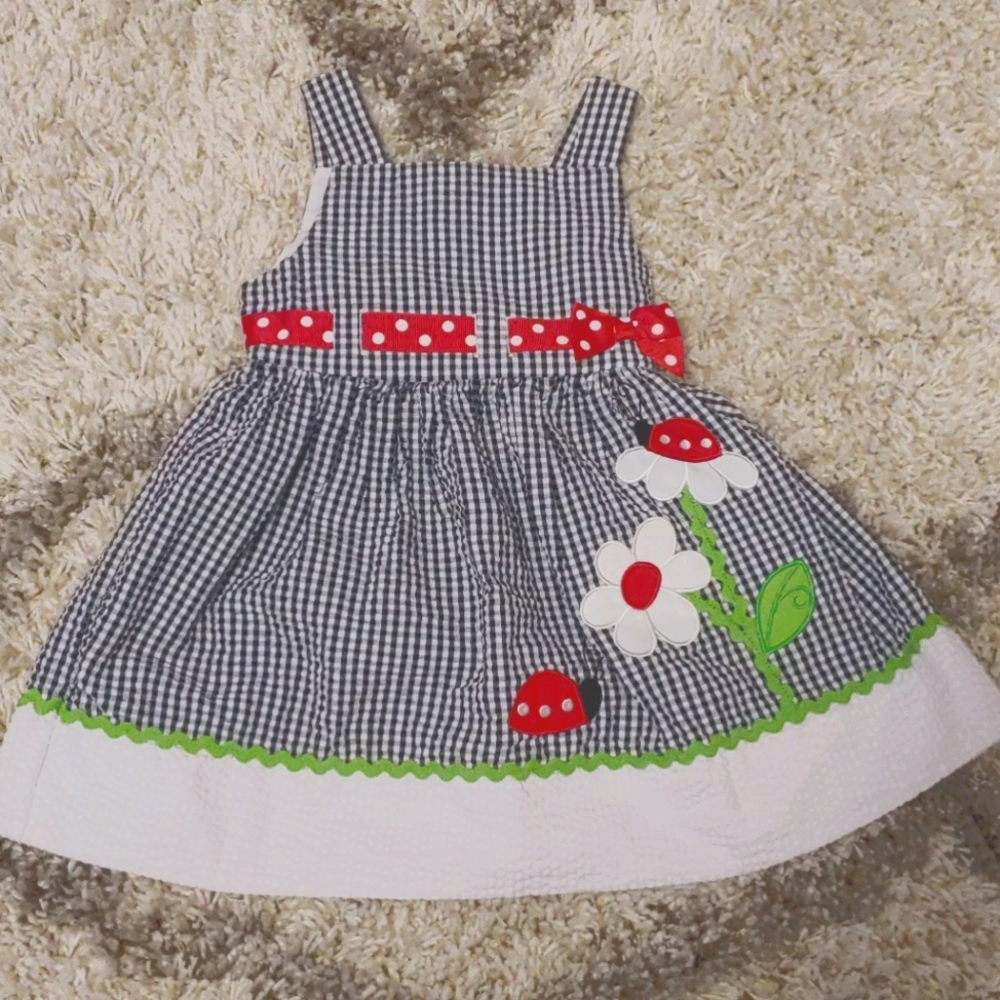 Rare Editions ladybug dress